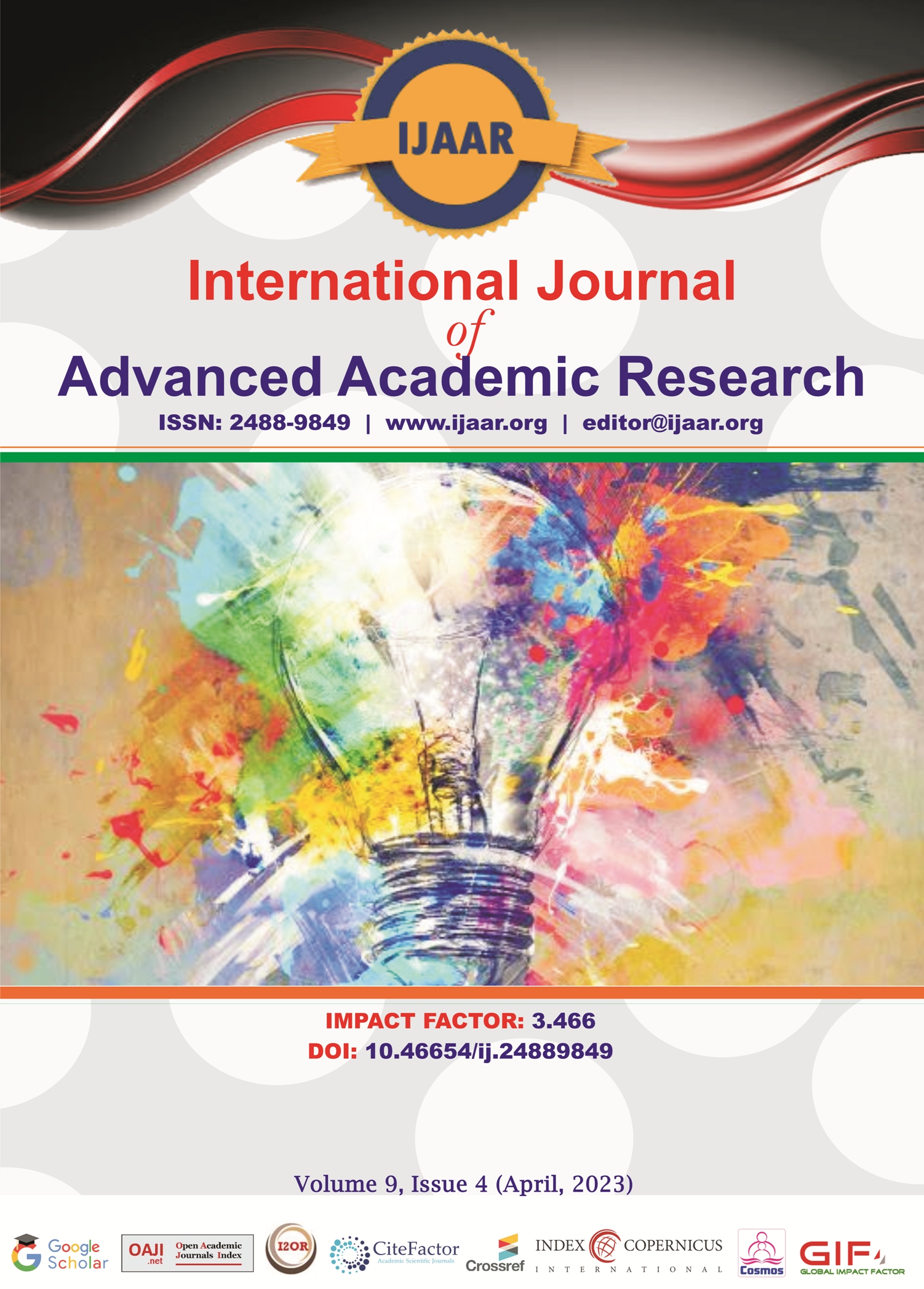 International Journal Of Advanced Academic Research (ISSN: 2488-9849 ...